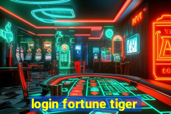 login fortune tiger